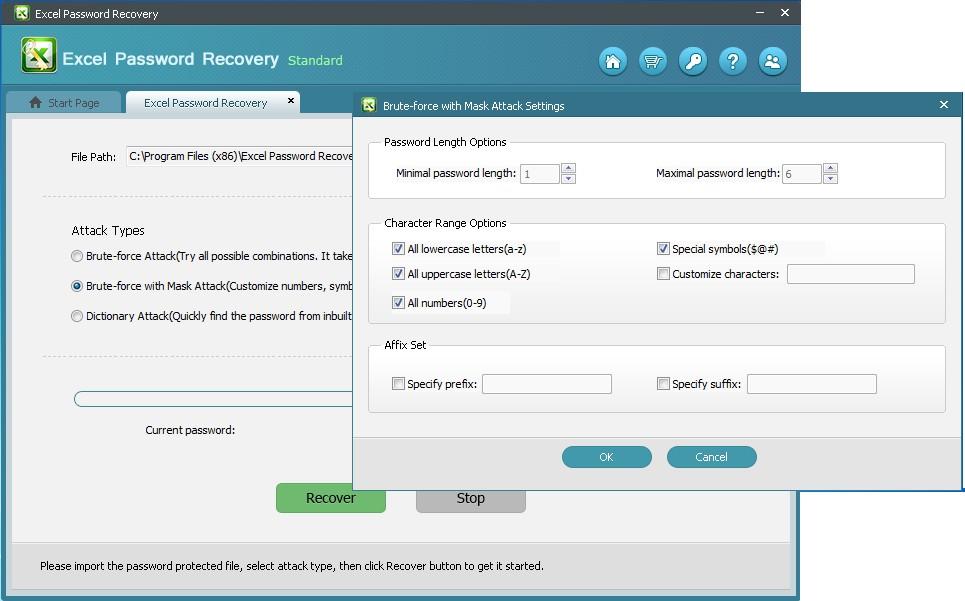 Excel password recovery online free